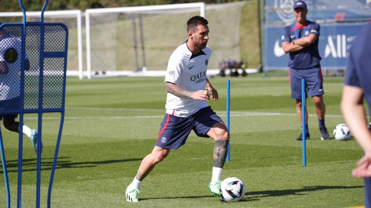 todos sobre el entrenamiento de Lionel Messi