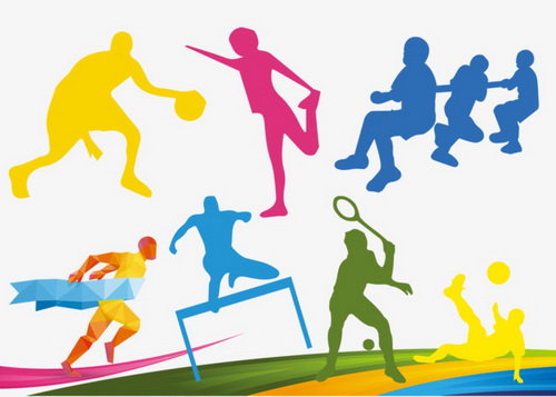 Personas entrenando todos los deportes