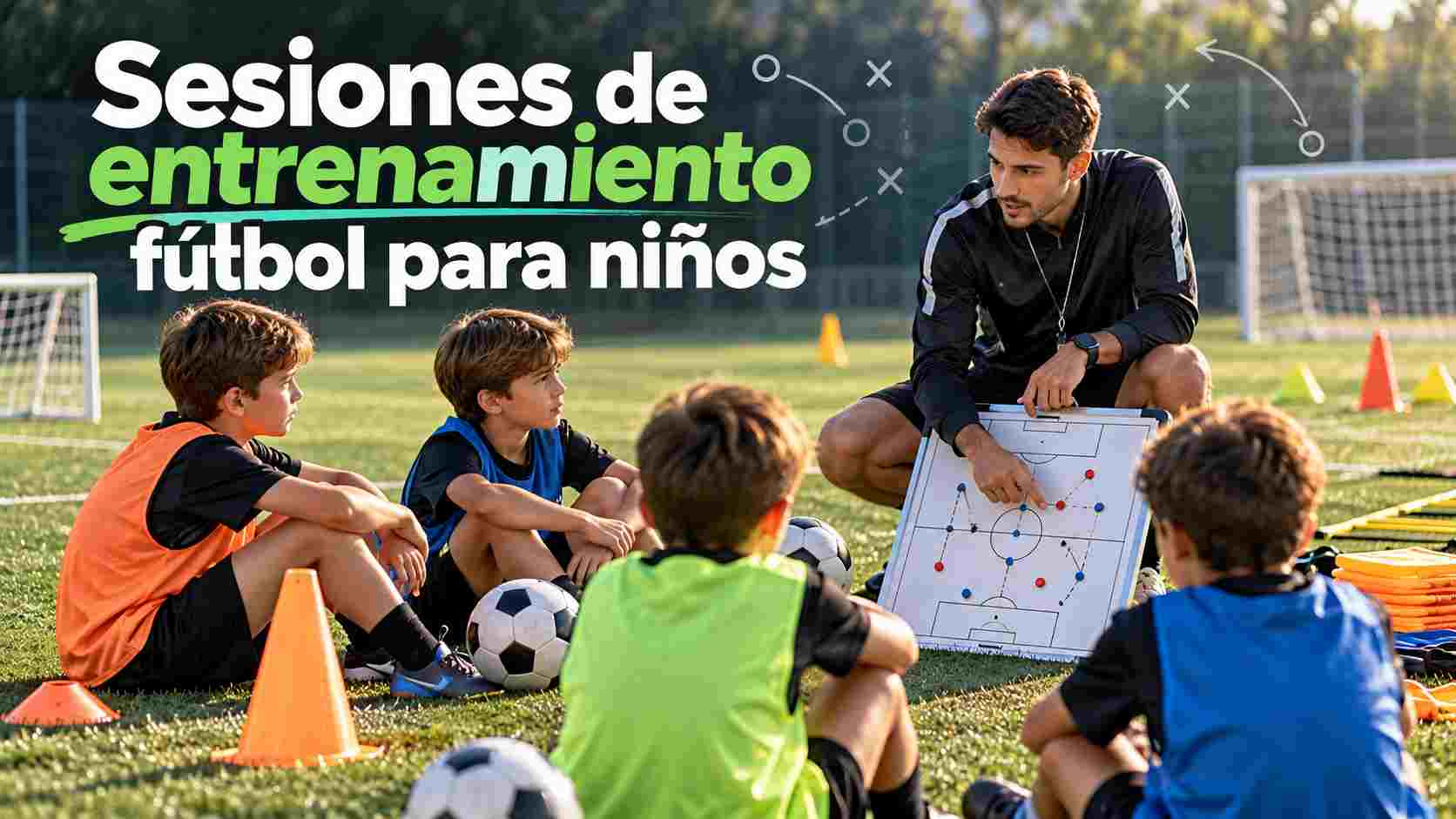Las mejores Sesiones de entrenamiento fútbol para niños